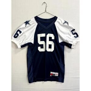 Football America Jersey Unisex Adult Large White Navy NFL Dallas Cowboys #56